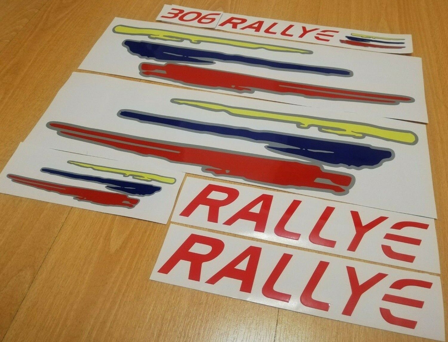 306 Rallye - Fits Peugeot - Reproduction Decal Sticker Kit