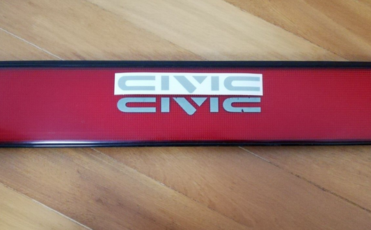 Civic ED / EF / EE - 88-91 - 4th Gen - rear reproduction sticker