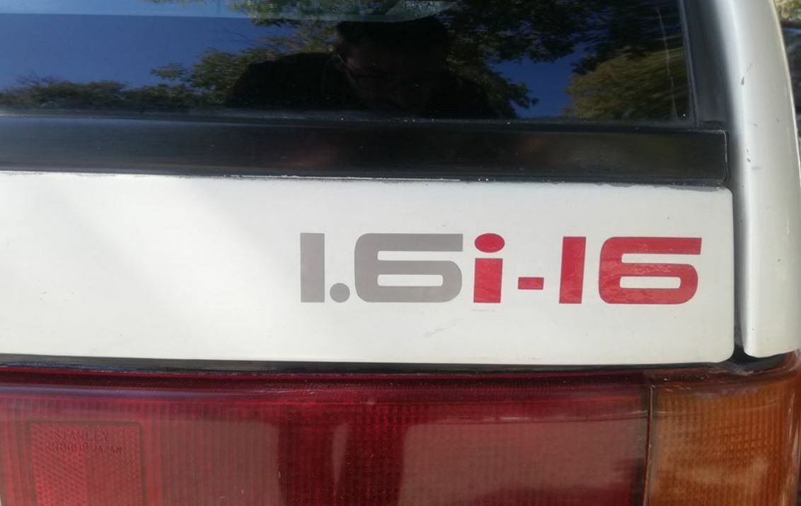 1.6i-16 - 1.6i16 - Fits Civic CRX - ED / EF / EE - Reproduction Decal