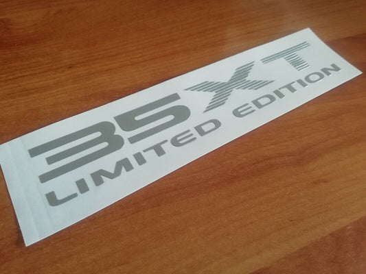 35 XT Limited Edition Civic - Fits EF / EE / ED JDM Civic - Rear Decal